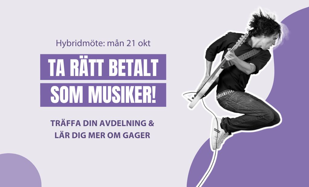 Ta rätt betalt som musiker